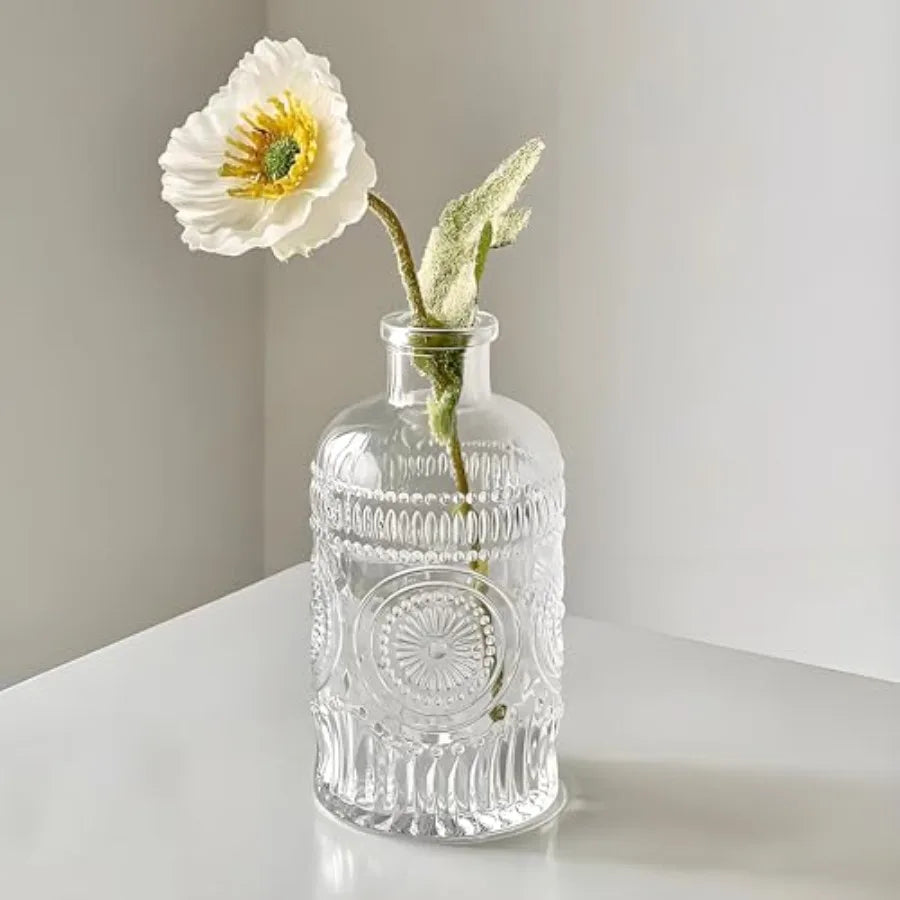 Propagation Vases for Plants, Bud Vases, Small Glass Vase for Flowers, Home Decor, Table Decor, Shelf Decor, Desk Decor, Office