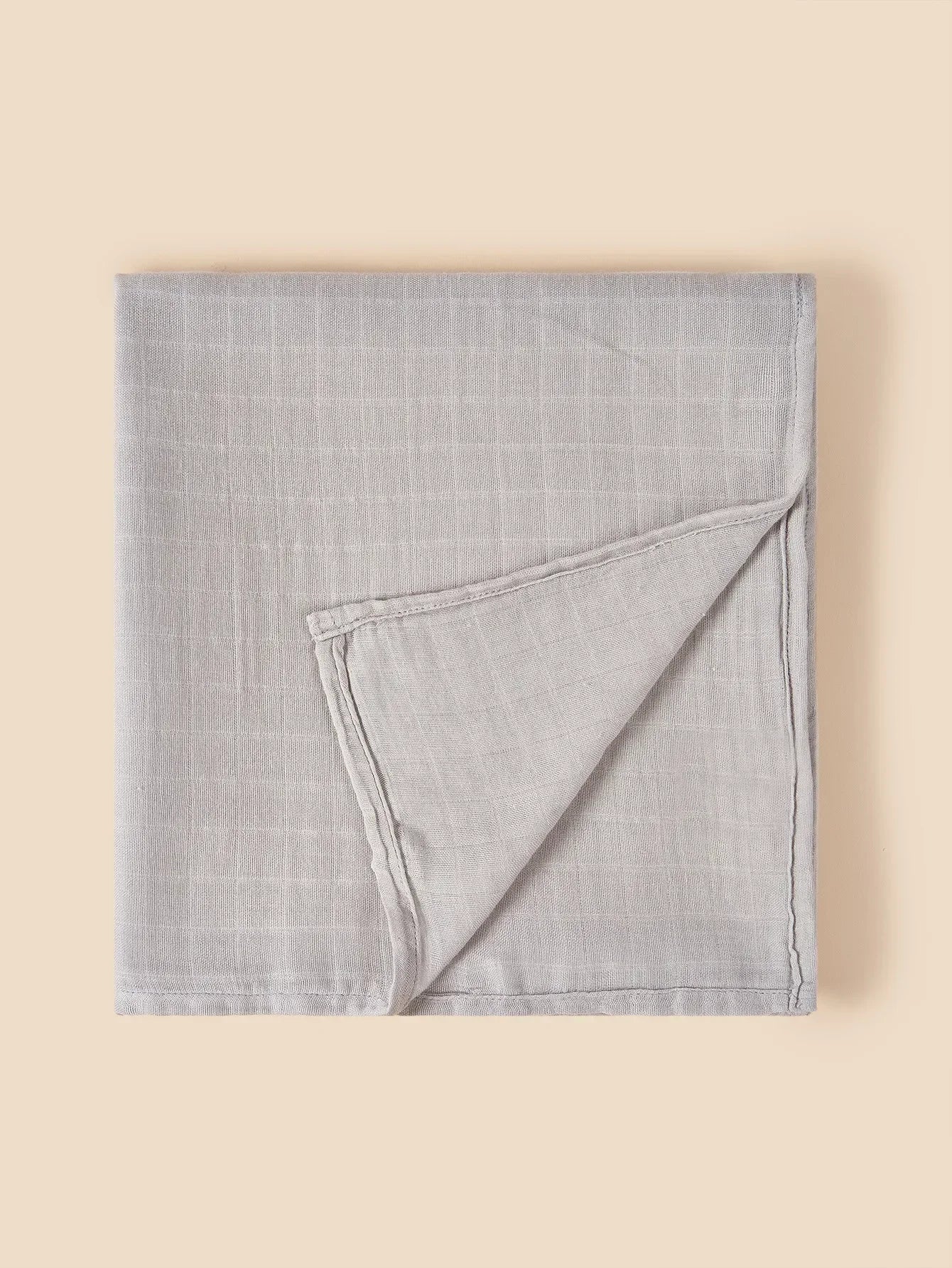 Baby Swaddle Bamboo Cotton Blanket Wrap Gauze Feeding Scraf Burp Cloths Bath Towel Baby Swaddle Small Size Solid Color BabyStuff