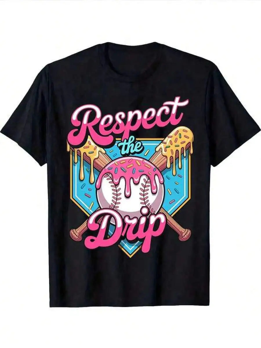 Baseball Lifestyle 101 Youth Baseball Graphic Tees, Boys Summer Outfits, Kids Clothes Boys, Kid's Baseball Drip Tee, Boy Ice Cre
