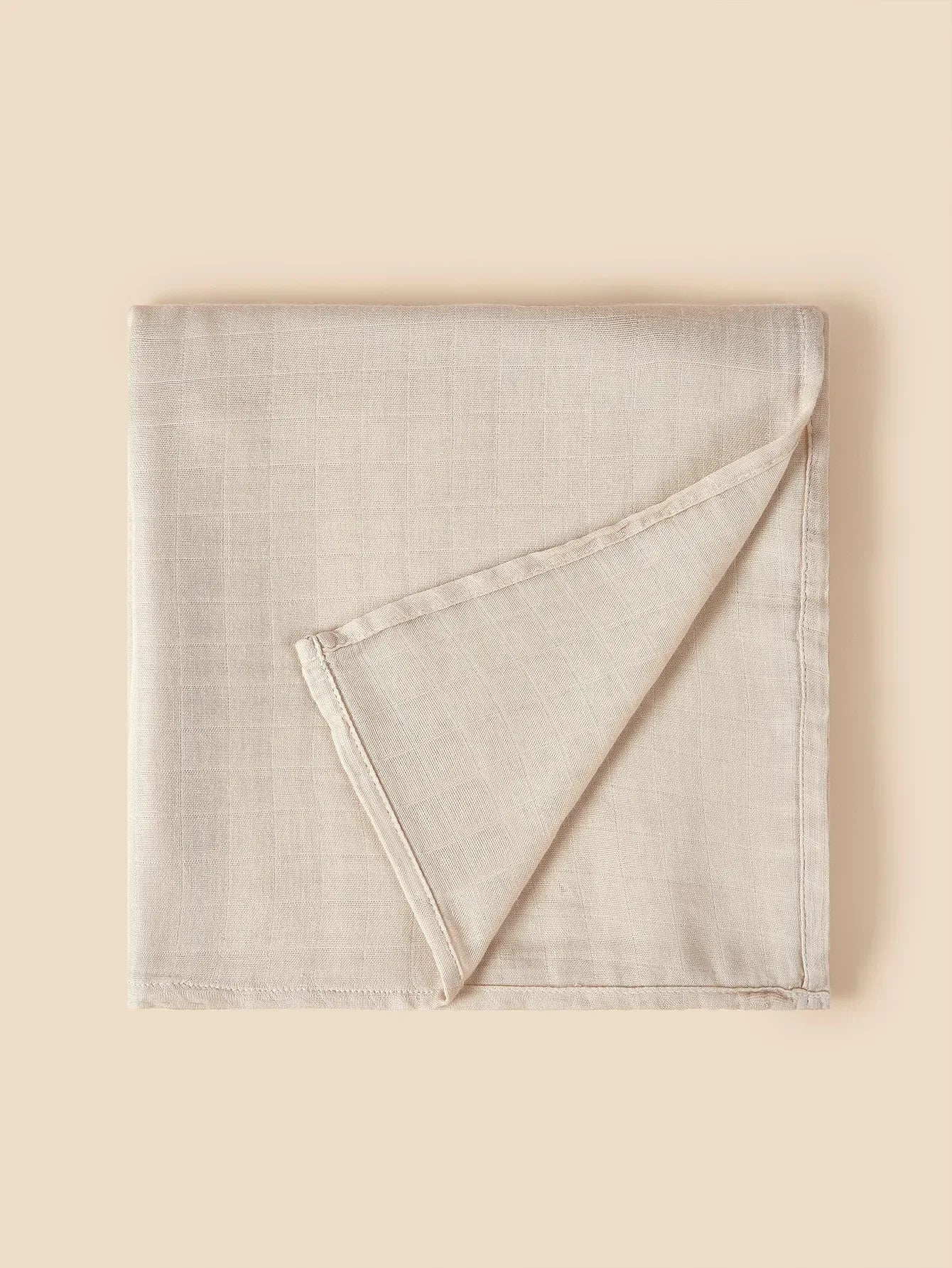 Baby Swaddle Bamboo Cotton Blanket Wrap Gauze Feeding Scraf Burp Cloths Bath Towel Baby Swaddle Small Size Solid Color BabyStuff