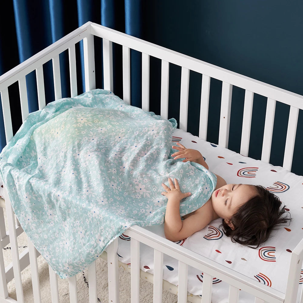 Elinfant Baby Swaddle Blanket All Season Breathable Blankets Newborn Bath Towel Various Patterns Multifunctio Use In Daily Life