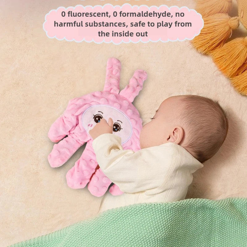 Soothing Baby Sleep Aid Pillow Babies Soothing Palms Baby Sleep Aid Infant Calming Sleeper Remote Control Hand Palms for Toddler Baby Room Decoration Подушки для сна Breastfeeding Pillow