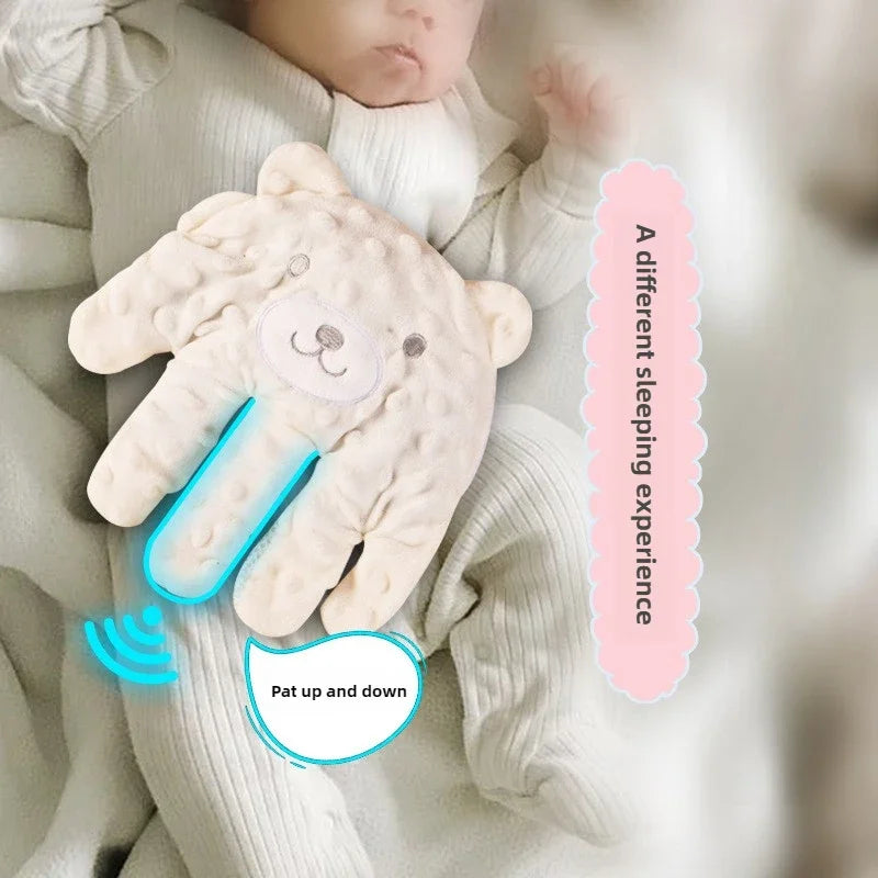 Soothing Baby Sleep Aid Pillow Babies Soothing Palms Baby Sleep Aid Infant Calming Sleeper Remote Control Hand Palms for Toddler Baby Room Decoration Подушки для сна Breastfeeding Pillow