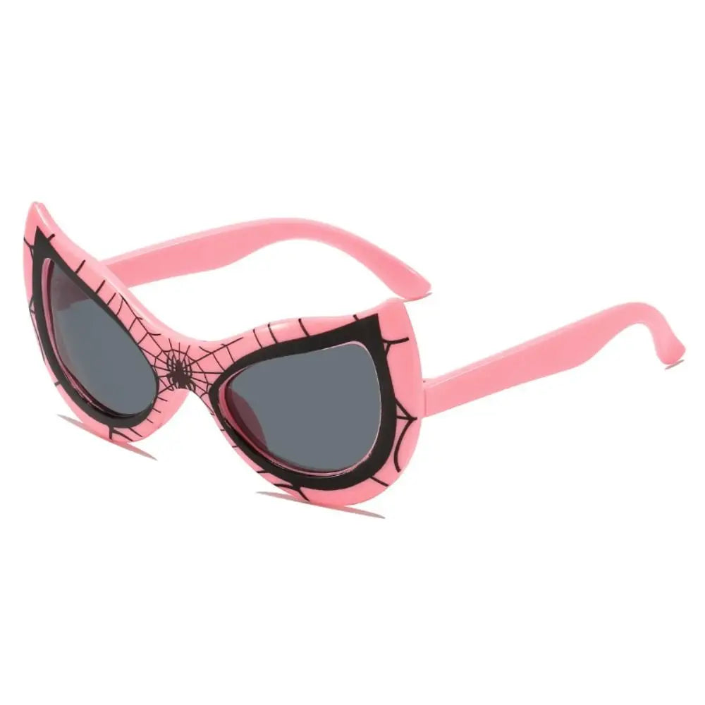 Fashion Cartoon Sunglasses Men UV-blocking Anti-reflective Trend Sun Glasses for Children Photography Props Sunshade Eyewear