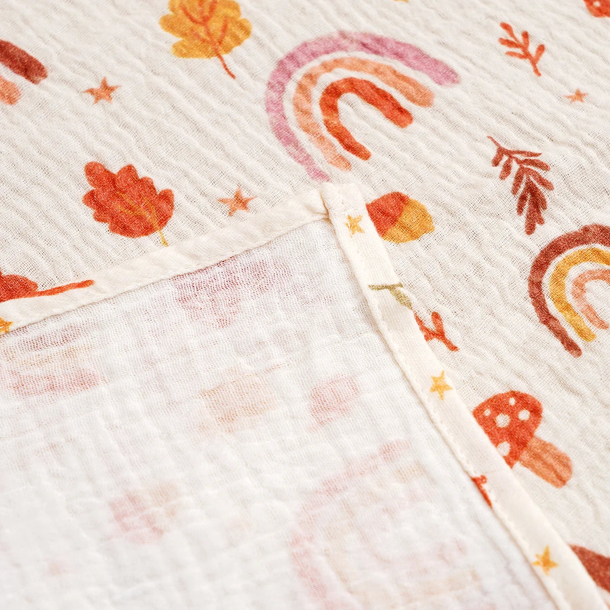All Season New Arrival 100% Cotton Baby Muslin Swaddle Blanket Newborn Bath Towel Cute Infant Quilt Size 100x100cm