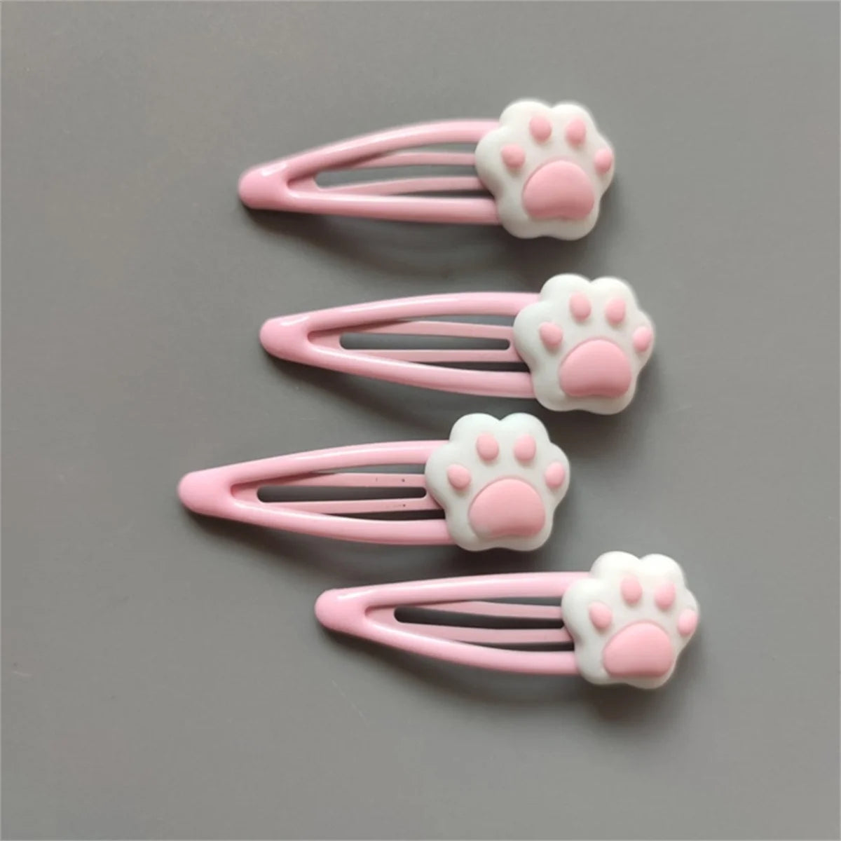 Y2K Cartoon Cat Paw Hair Clip Headwear - Stylish Travel Hairpins & Headdress Hairclip for Girls Fashionable Hair Accessories
