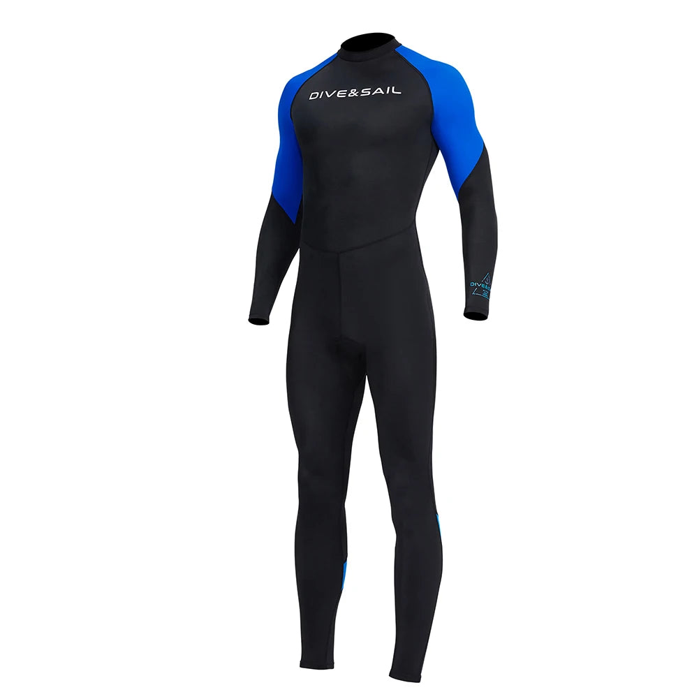 Men Diving Skin Clothes Long Sleeve Sunscreen Snorkeling Surfing Swimsuit Cold Proof Elastic Anti-scratch Water Sports Equipment
