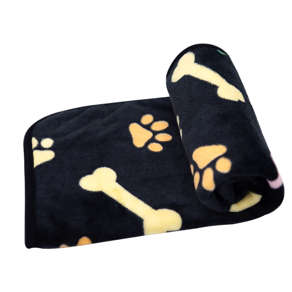 Waterproof Dog Blanket Thickened Pet Blanket Warm Breathable Dog Mat Machine Washable Pet Sheet Cat Sofa Cushion Dog Accessories