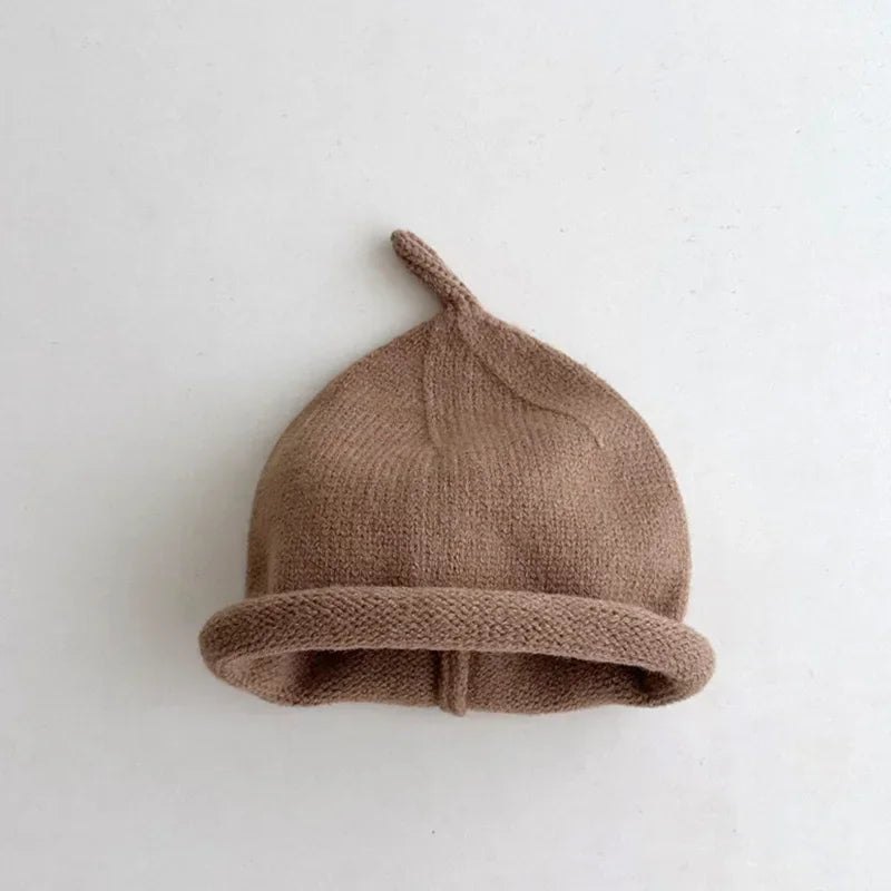 Kids Winter Hats for Newborn Boys Crochet Bonnet Toddler Girl Cap Children Baby Photography Props Boy Accessories Warm Stuffs