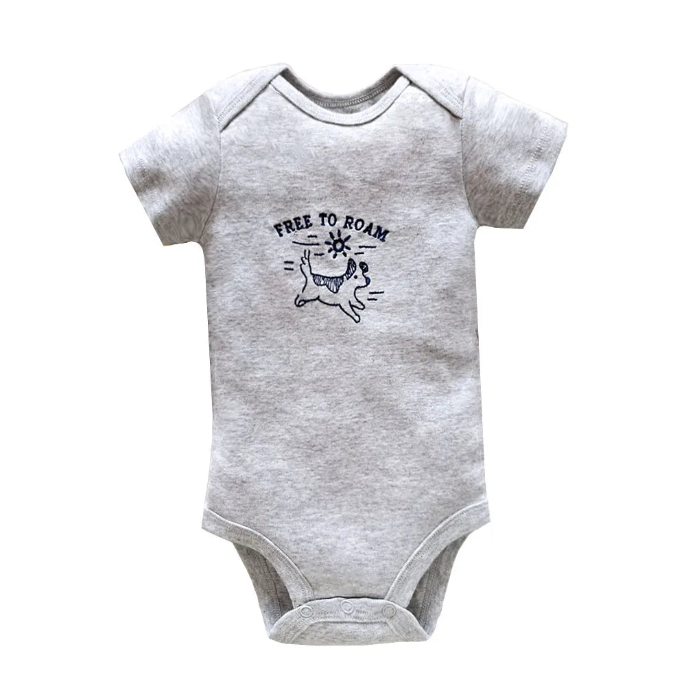 One Pieces Unisex Newborn Baby Boy Clothes Whale Cotton Baby Girl Clothes Cartoon Girls Baby Clothing Jumpsuits Bodysuits