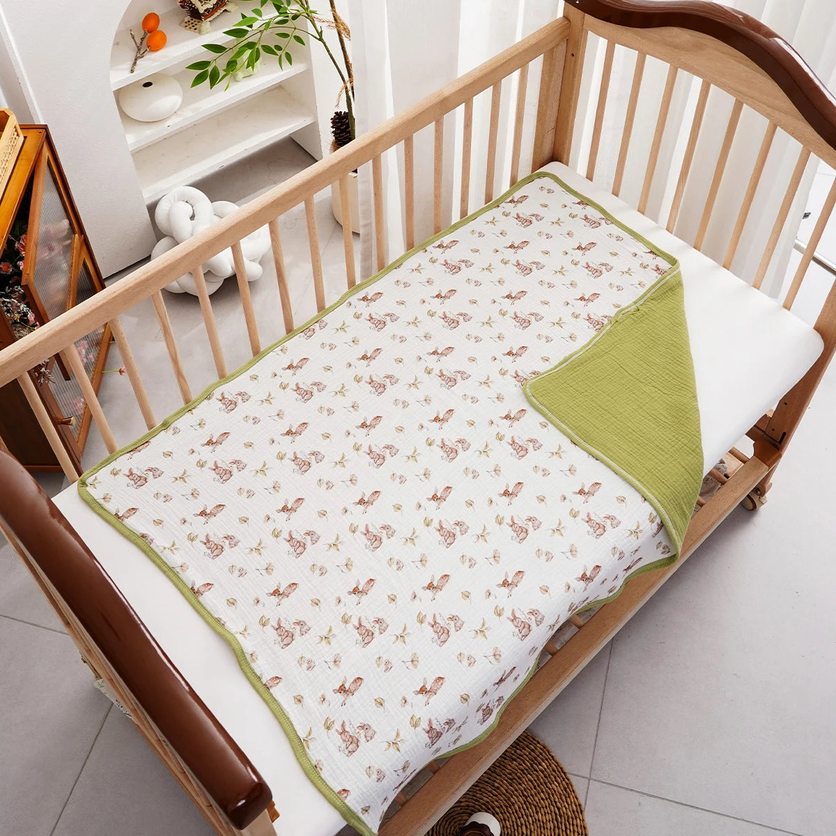 #My Soft Life# 75X100cm Baby Receive Blanket for Newborn Cotton Muslin Swaddle Blanket Bedding Infant Bath Towel