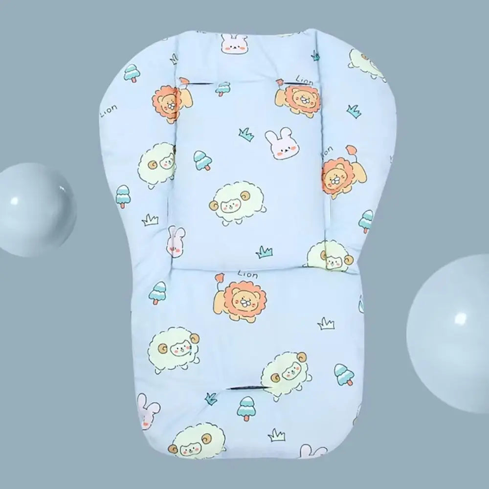 Baby Stroller Seat Cushion Pattern Stroller Accessories Cotton Seat Pad for All Seasons Carriages Pram Buggy Car General Mat