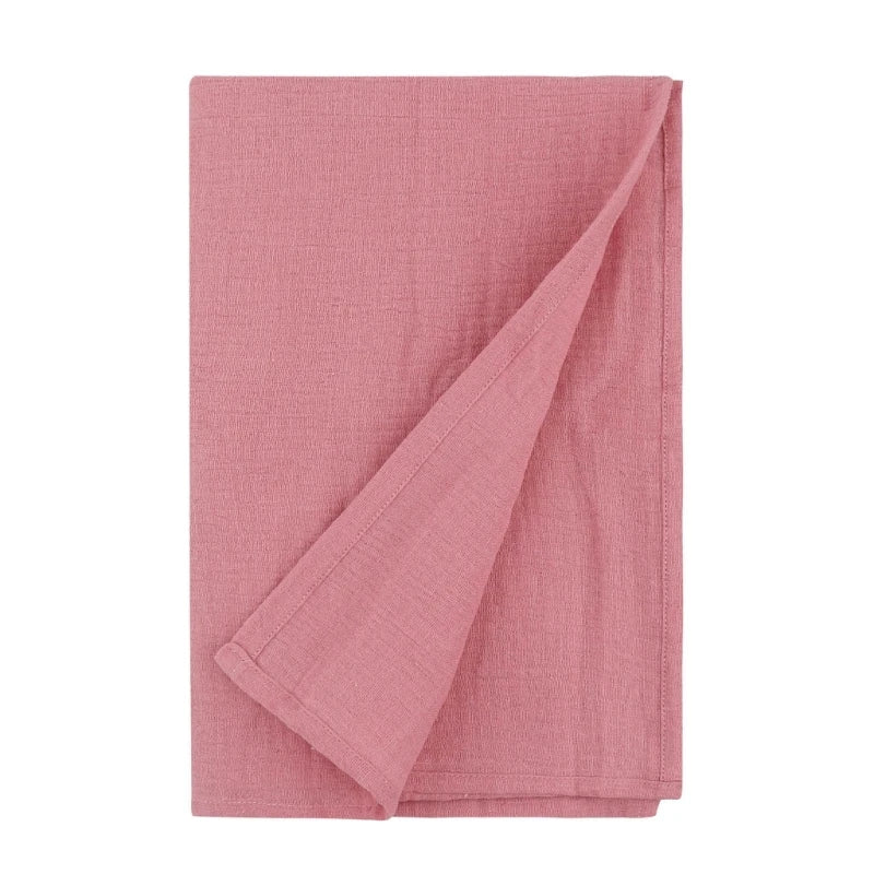 Baby Muslin-Towel Cotton Swaddle Blanket Infant Summer Thin Quilt High Absorbent Bath Towel Air Conditioned Room Blanket