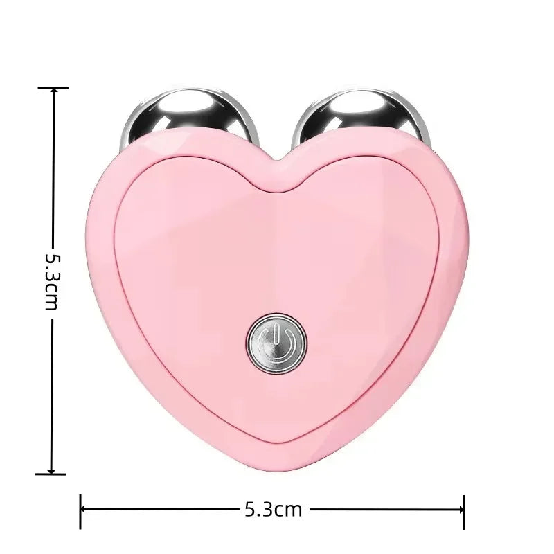 Facial Massager Microcurrent Face Lifting Machine Roller Skin Tightening Rejuvenation Beauty Charging Facial Anti Wrinkle