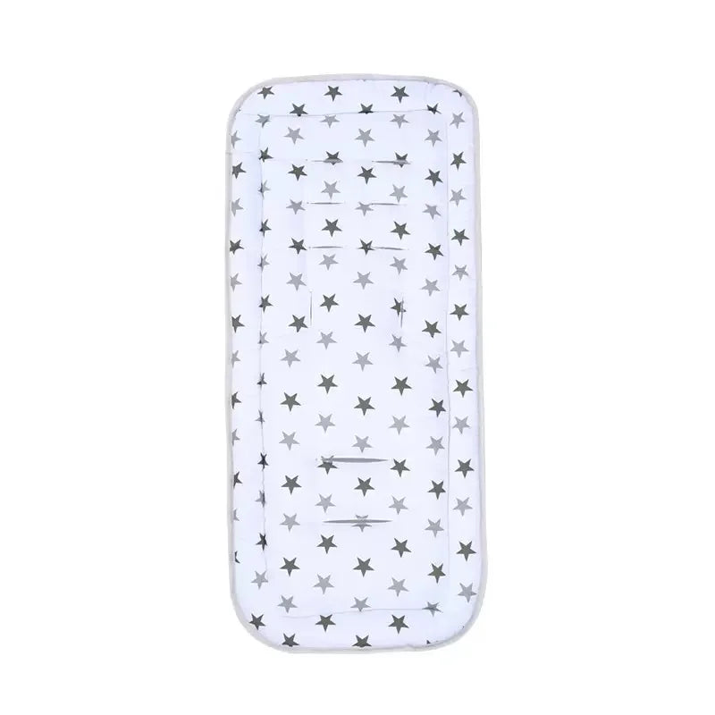 Comfortable Cotton Baby Stroller Pad Four Seasons General Soft Seat Cushion Child Cart Seat Mat Kids Pushchair Cushion Thickened