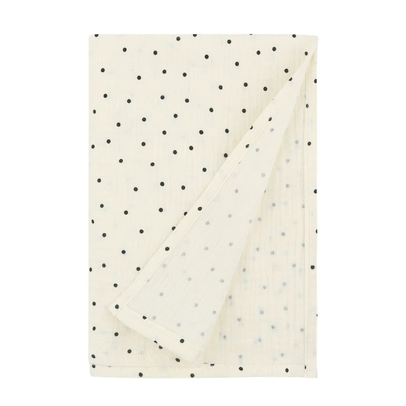 Baby Muslin-Towel Cotton Swaddle Blanket Infant Summer Thin Quilt High Absorbent Bath Towel Air Conditioned Room Blanket