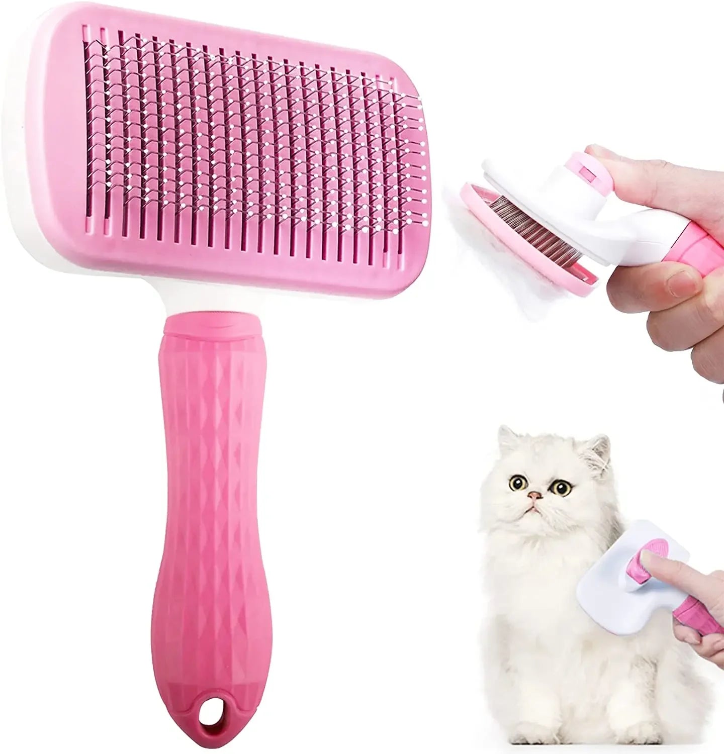 Dog Hair Remover Brush Cat  Hair Grooming And Care Comb For Long Hair  Pet Removes Hairs Cleaning Bath Brush  Supplies