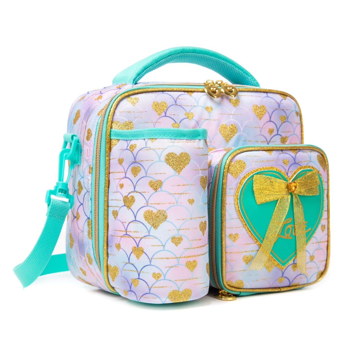 MYHSBYO Cute Animal Kids Lunch Bag Set Washable Lunch Bag Reusable Leakproof Bag for School & Nursery It's Beautiful for Girls