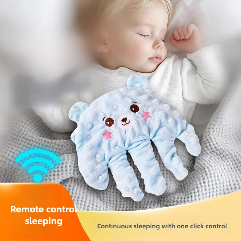 Soothing Baby Sleep Aid Pillow Babies Soothing Palms Baby Sleep Aid Infant Calming Sleeper Remote Control Hand Palms for Toddler Baby Room Decoration Подушки для сна Breastfeeding Pillow