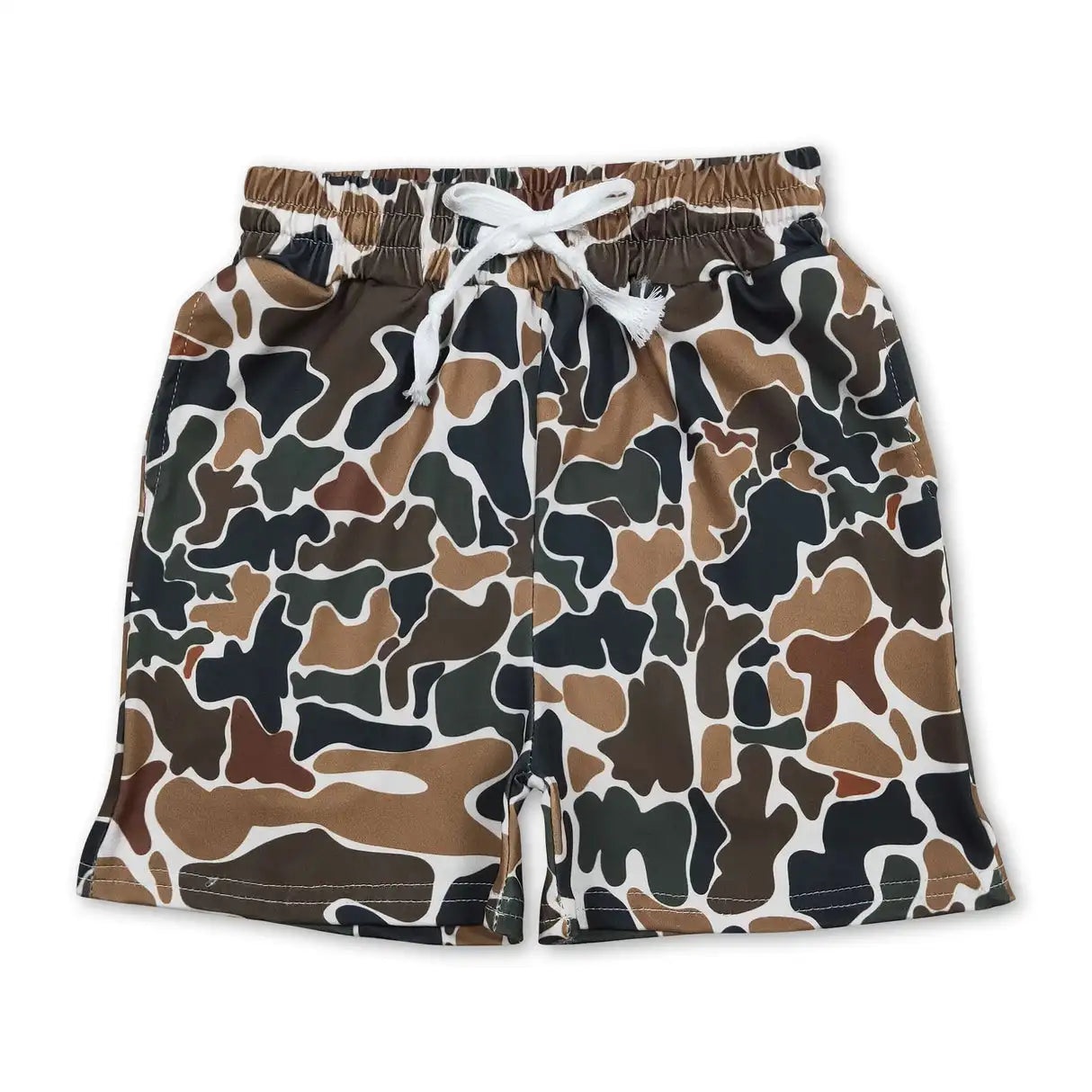 Sibling Colors Baby Boys Southern Camo Pockets Shorts Bottoms