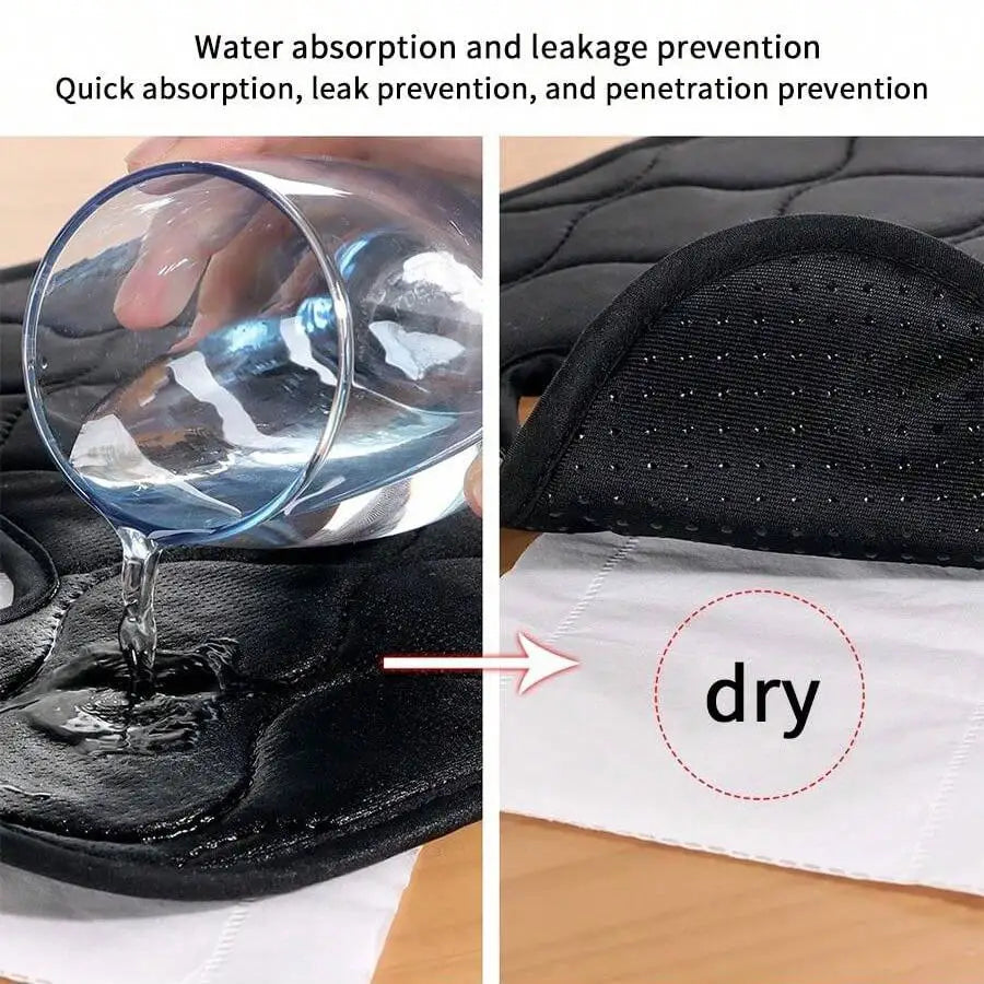 Baby Changing Pad, Child Safety Car Seat Liner, Child Potty Training Seat Protector with Waterproof Lining, Suitable for Strollers and High Chairs