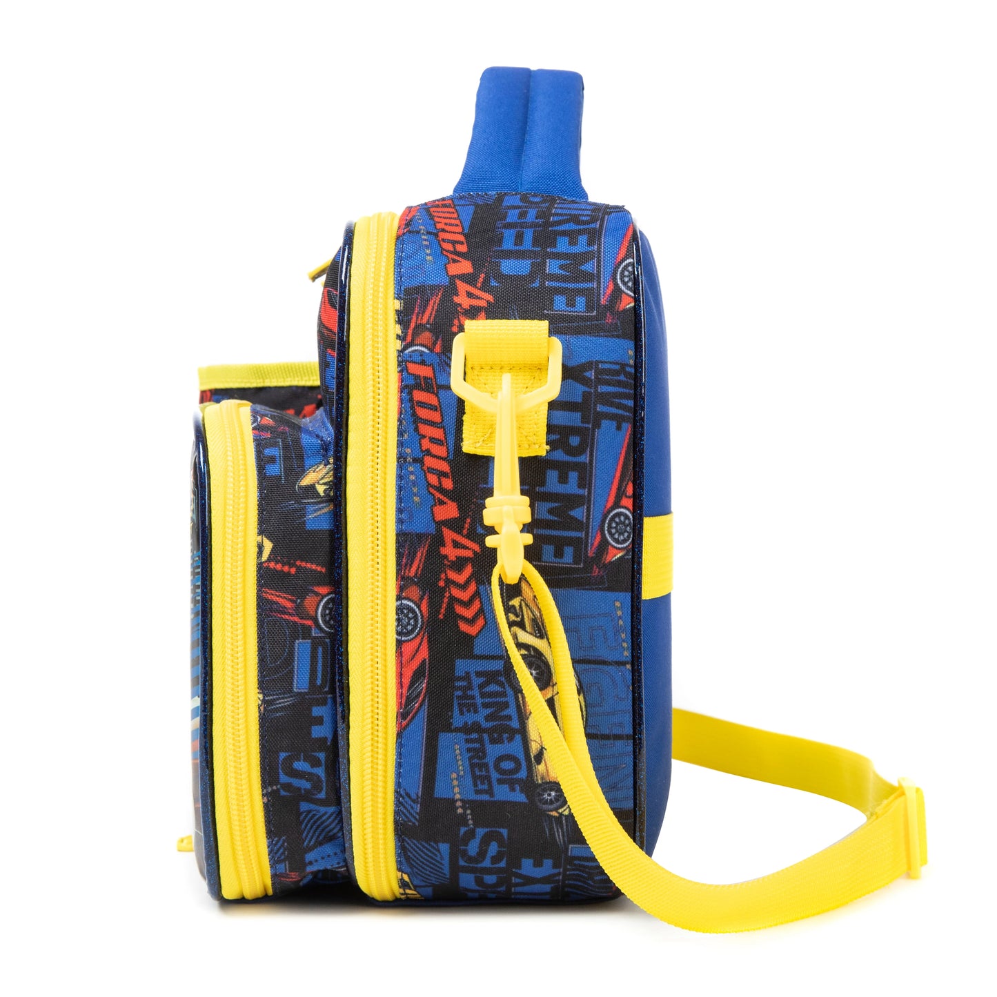 MYHSBYO Primary School Lunch Bags for Boys Complete Kit Handbags for Boys Lunch Box with Bottle Pockets Lunch Accessories for Kids