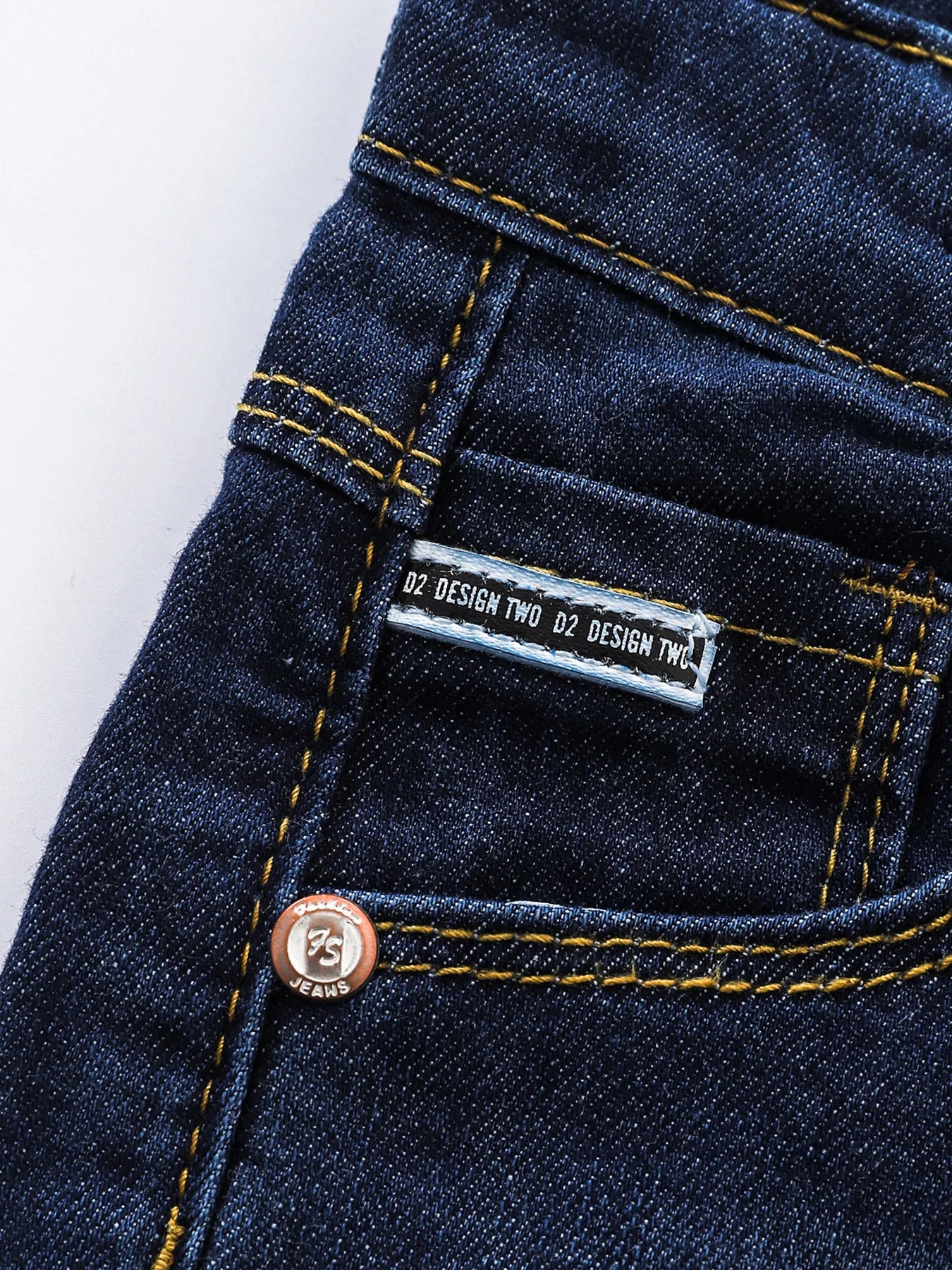 Boys 2-14T Stretch Denim Jeans - Premium Cotton Blend Regular Straight-Fit, Comfortable for All-Day Play
