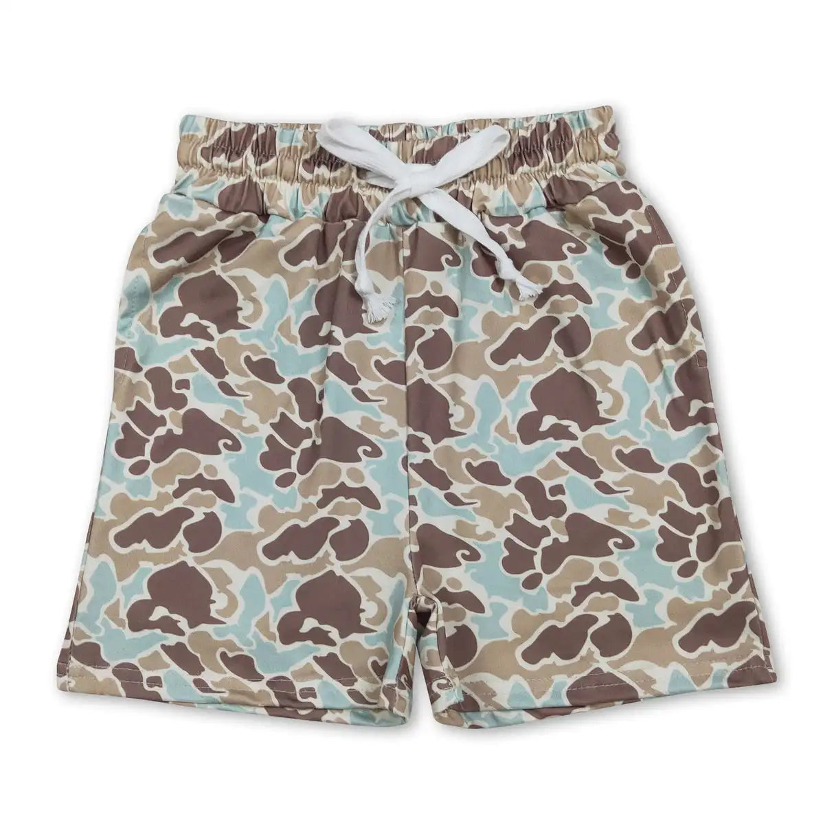 Sibling Colors Baby Boys Southern Camo Pockets Shorts Bottoms