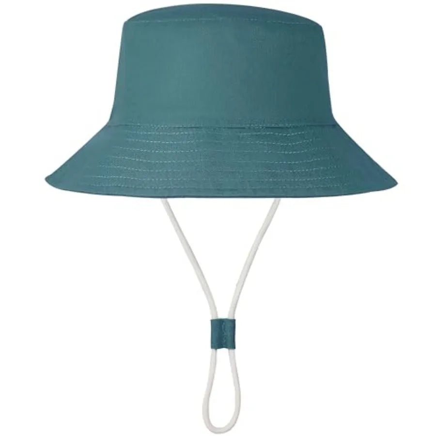 Baby Sun Hat UPF 50+ Sun Protective Toddler Bucket Hat Summer Beach Hats Wide Brim Outdoor Play Hat for Boys Girls
