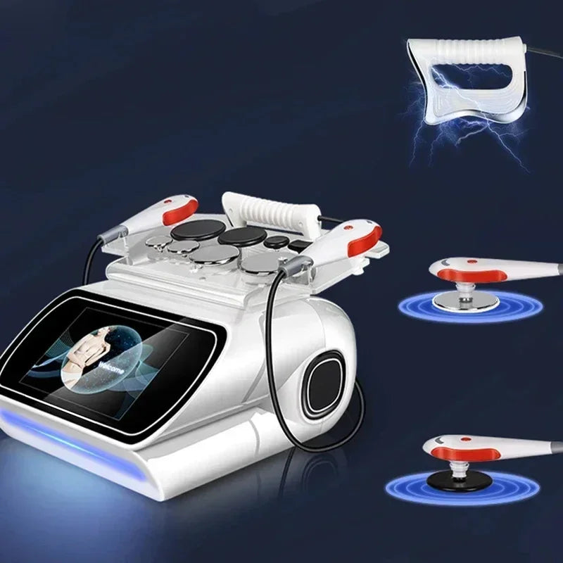 Newlyarrived Portable448KHZ RFTecar Therapy RET CET Diathermy Body Sliming Machine Pain Relief Skin Tightening INDIBA Deep Care