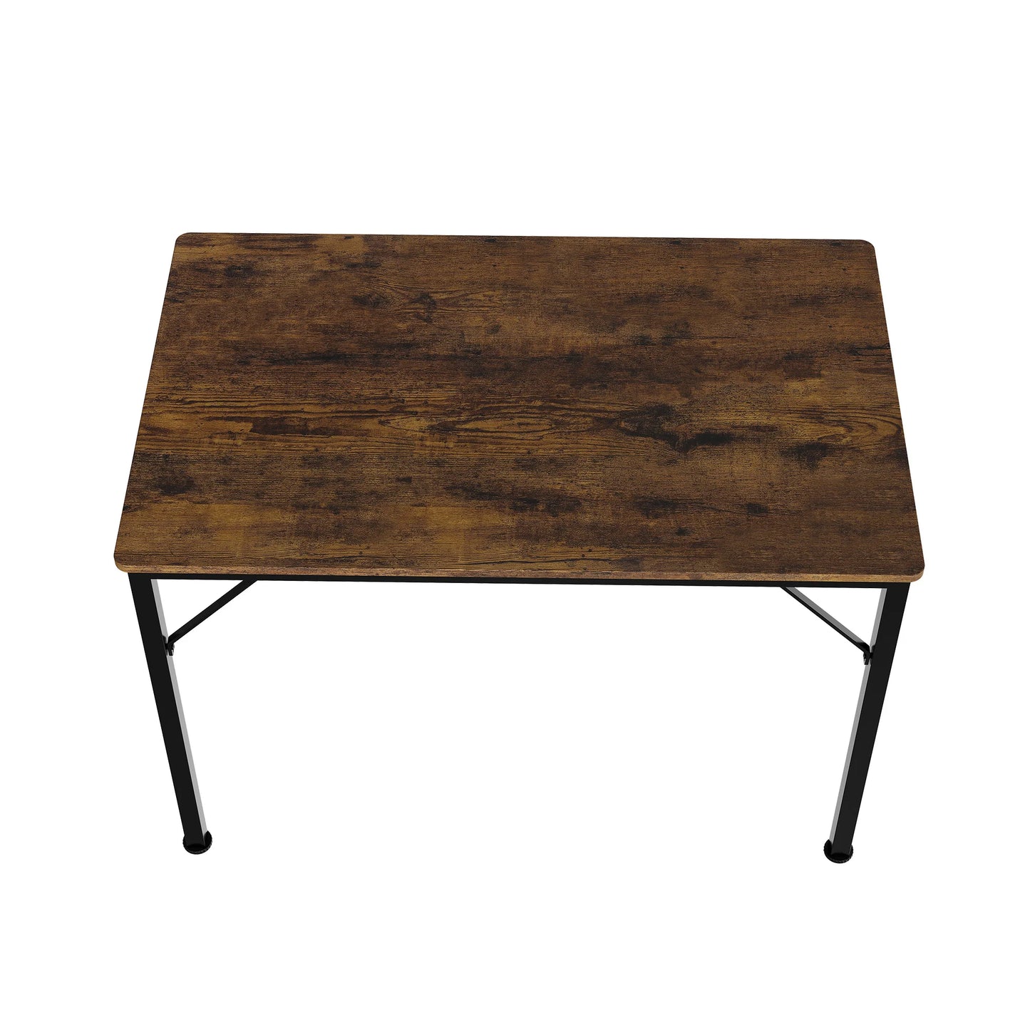 43.3" Industrial Dining Table for 4 – Black Kitchen Desk for Dining Room, Living Room or Apartment (Table Only)