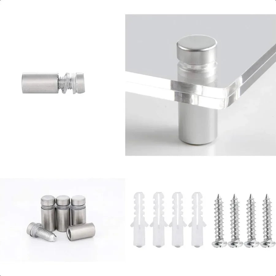 11x14 Acrylic Wall Mount Floating Picture FrameCollage Photo Frames for Display Degree Certificate Clear Hanging Pictures Frame