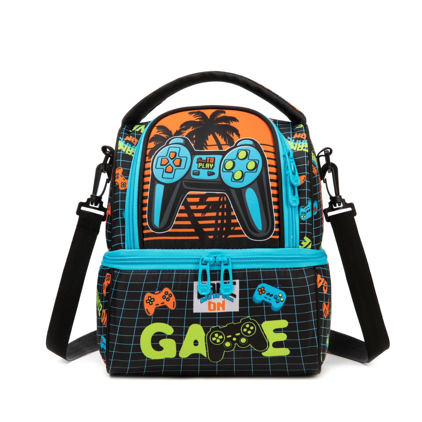 MYHSBYO Kids Lunch Bag Girls Backpack Insulated Cooler Bag for Girls and Boys Travel Lunch Tote with Adjustable Strap