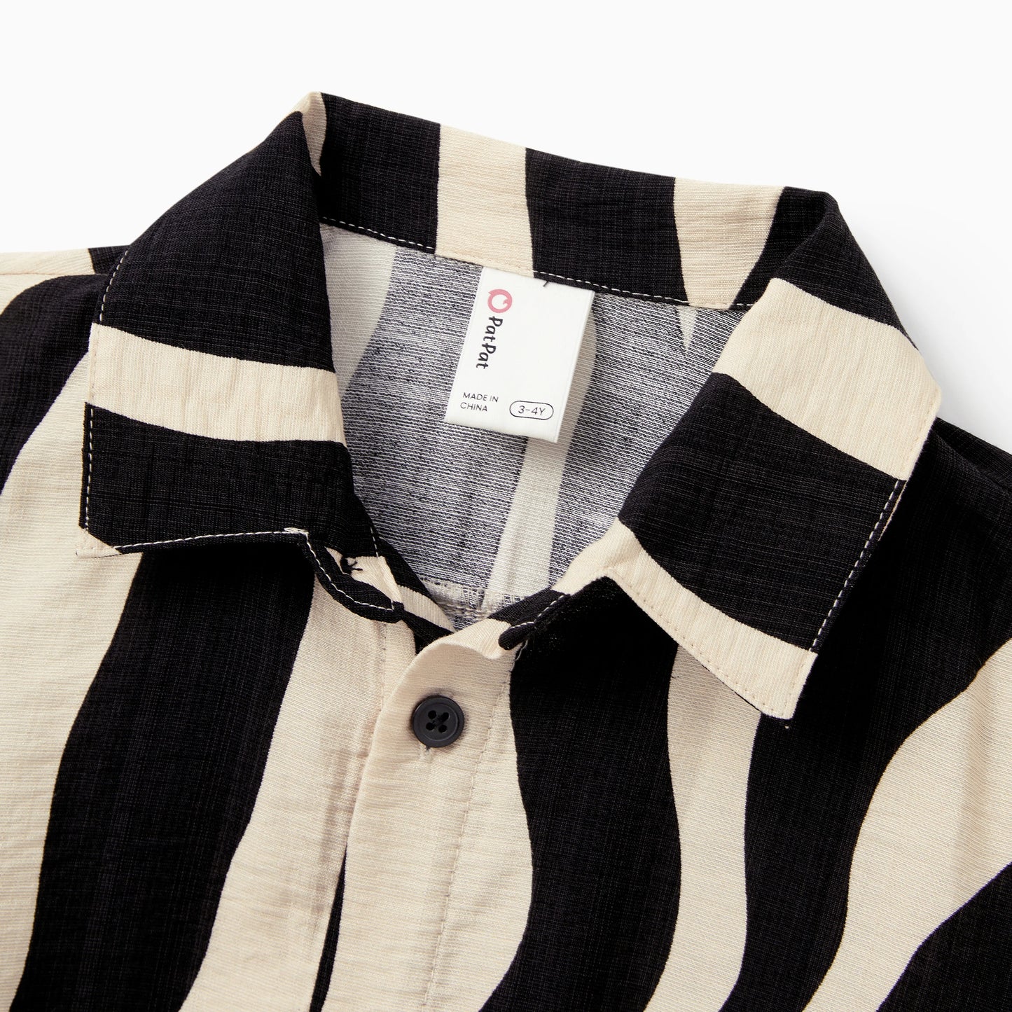 Striped Casual Boys' Short Sleeve Shirt
