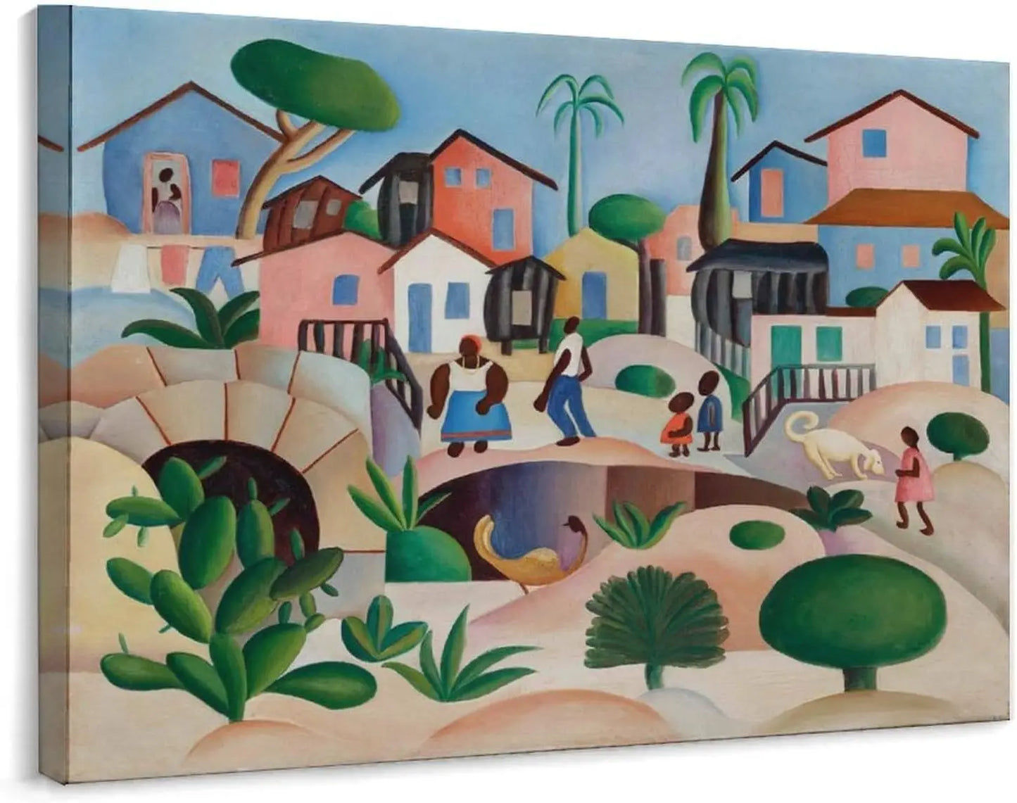 Modernist Surrealist Abstract Art Posters by Tarsila Do Amaral (2) Wall Poster Art Canvas Printing Gift Office Bedroom Aesthetic