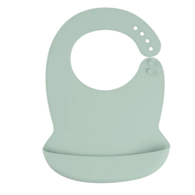Silicone Baby Bib Waterproof Drool Catcher Cartoon Newborn Feeding Soft Edible Bib Adjustable Baby Burp Cloth