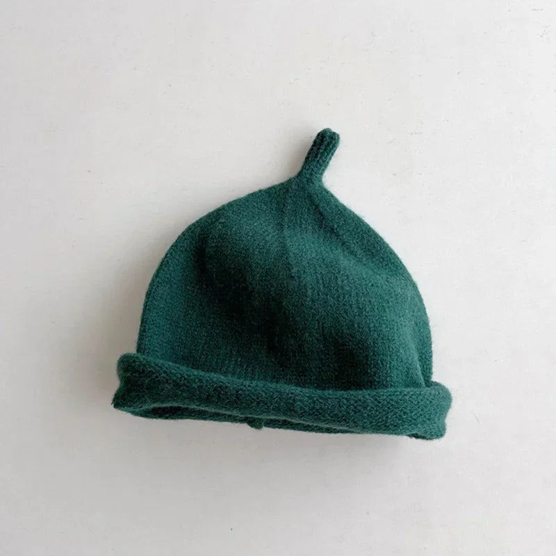 Kids Winter Hats for Newborn Boys Crochet Bonnet Toddler Girl Cap Children Baby Photography Props Boy Accessories Warm Stuffs
