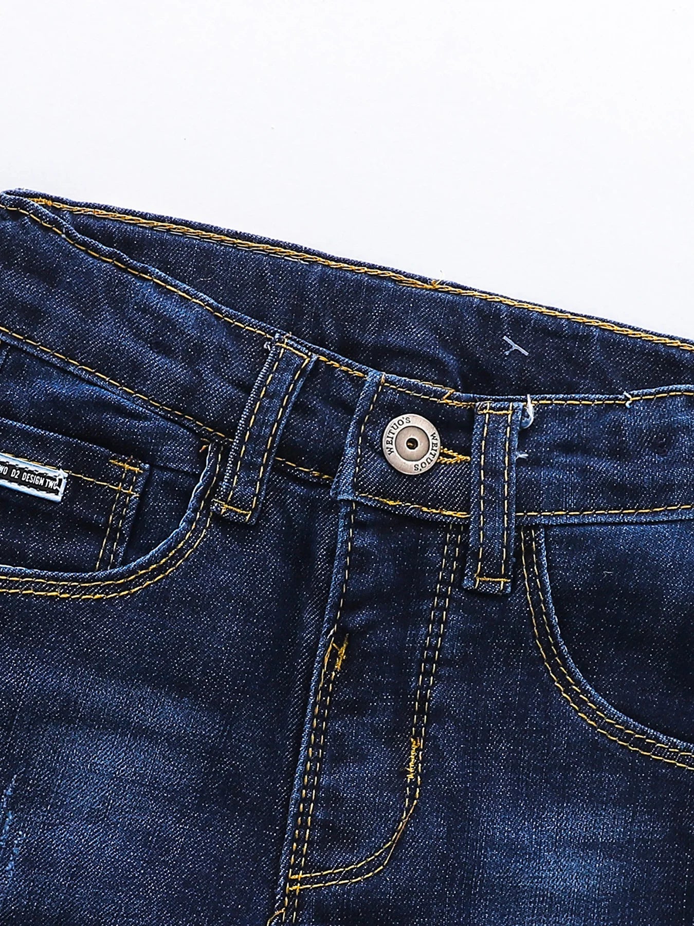 Boys 2-14T Stretch Denim Jeans - Premium Cotton Blend Regular Straight-Fit, Comfortable for All-Day Play