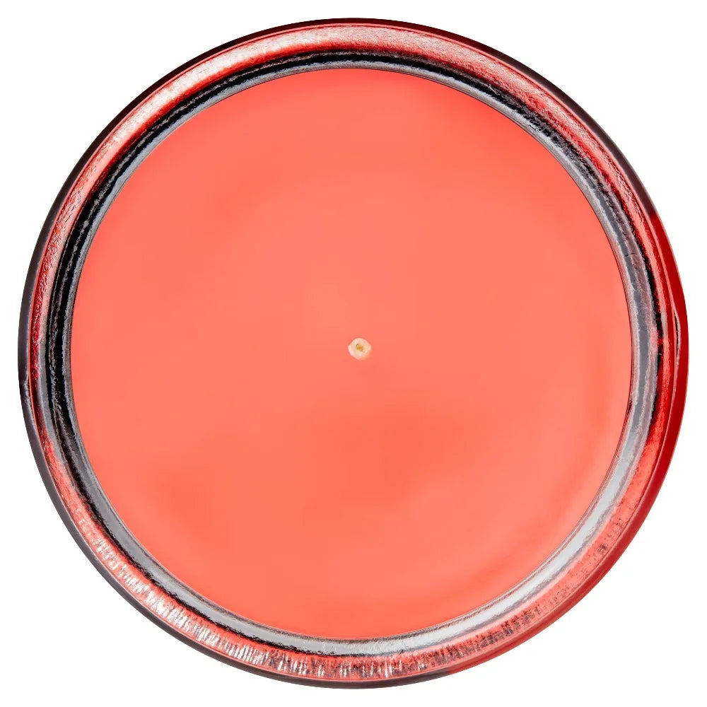 Cranberry Mandarin Scented Candle Large 20oz Glass Jar Single Wick Home Fragrance Aromatherapy Decor Gift