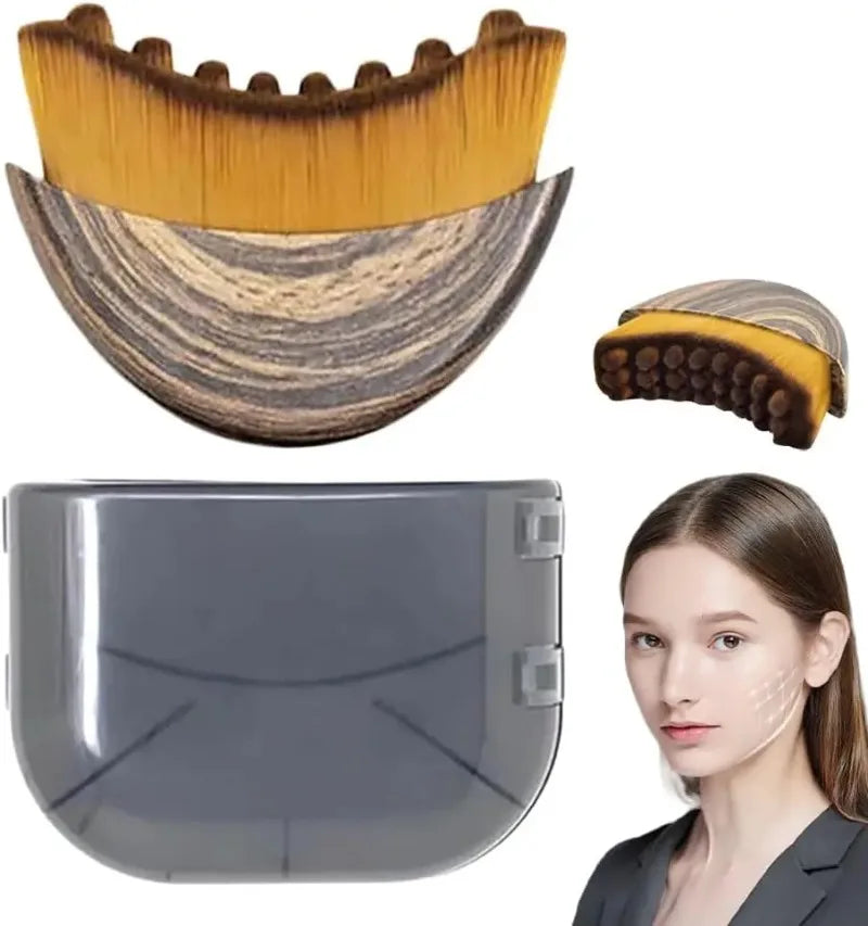 Lymphatic Contour Face Brush Ergonomically Designed To Fit Sculpting Drainage Massager for Face The Skin Precisely LBHL31