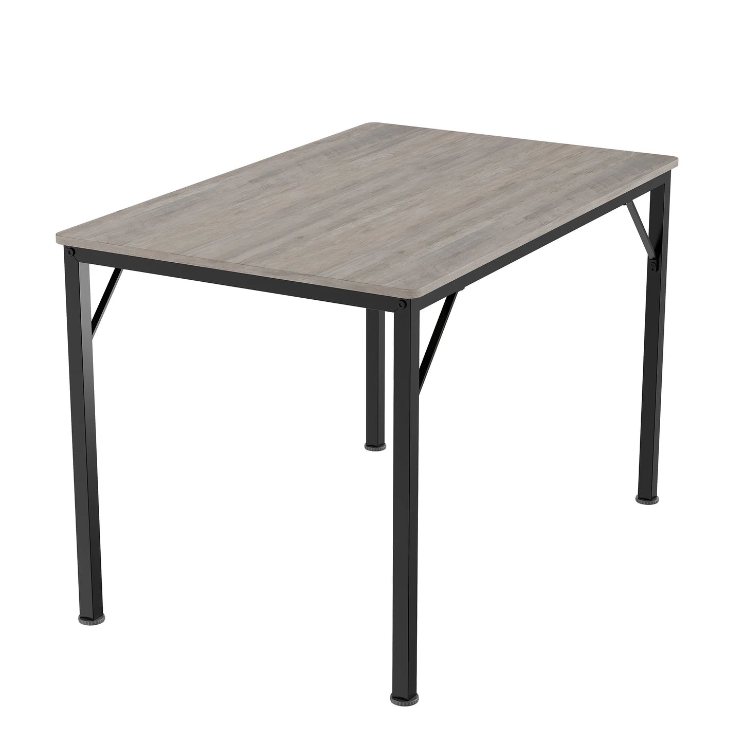43.3" Industrial Dining Table for 4 – Black Kitchen Desk for Dining Room, Living Room or Apartment (Table Only)