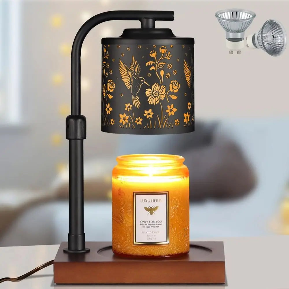Candle Warmer Lamp Adjustable Height Dimmable Home Decor Electric Candle Warmer Jar Candles Birthday Gifts Women Mom