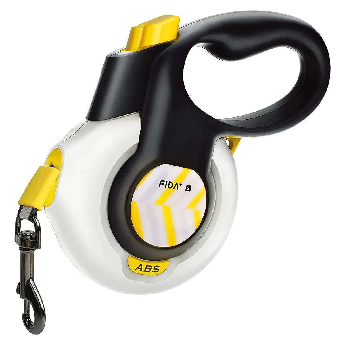 Smart Auto-Brake Retractable Dog Leash 16Ft 5M Heavy Duty No Pull Pet Walking Lead Rope Tangle-Free One-Hand Lock Anti-Slip Soft Handle for Medium Large