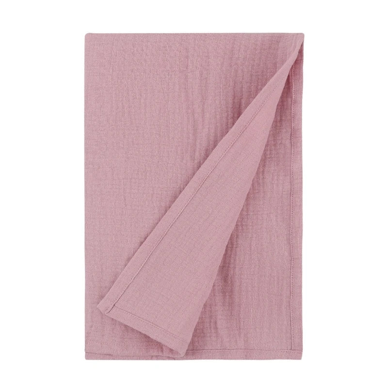 Baby Muslin-Towel Cotton Swaddle Blanket Infant Summer Thin Quilt High Absorbent Bath Towel Air Conditioned Room Blanket