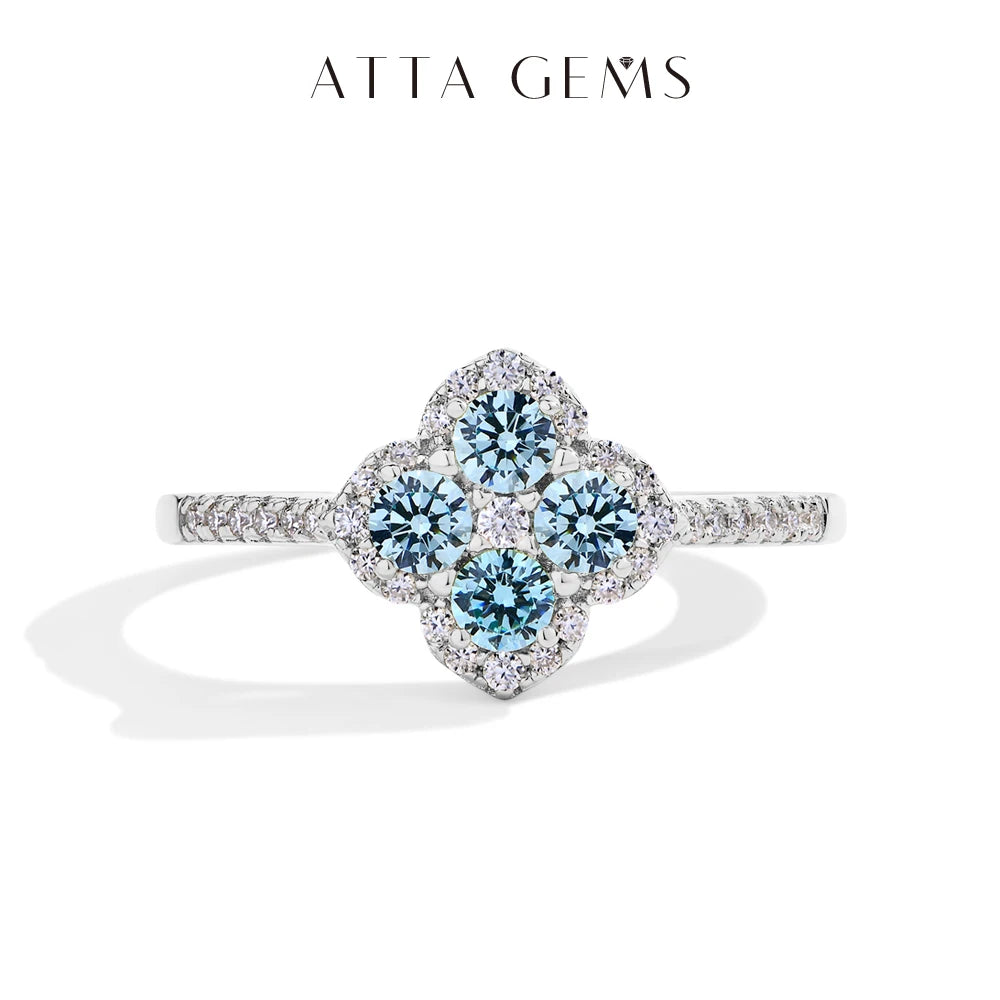 S925 Sterling Silver Halo Classic Moissanite Rings for Women Girls Anniversary Gifts Fine Jewelry Shipping from the USA