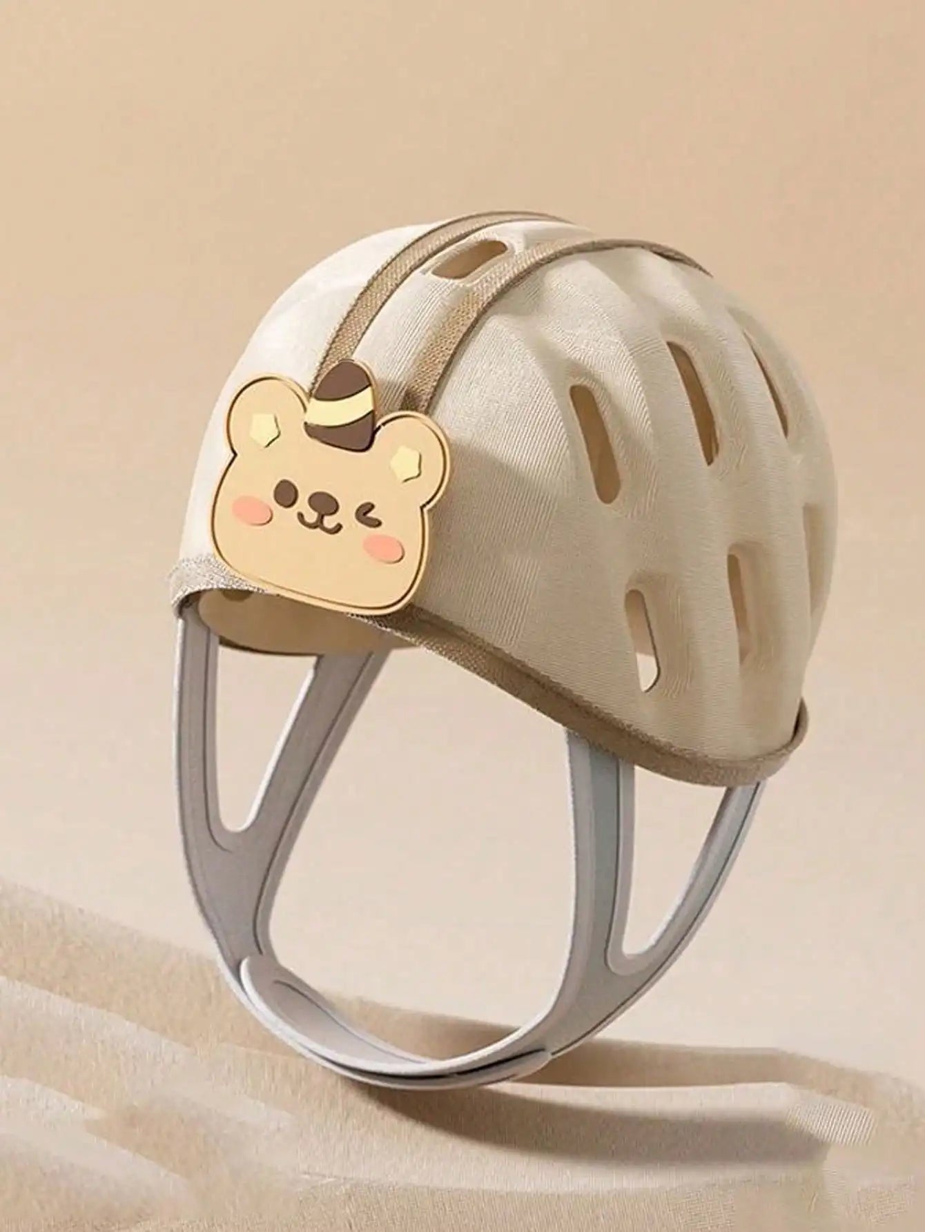 1Pc Baby Anti-Fall Head Protection Cap, Baby Anti-Collision Head Cushioning Protective Cap - Soft and Comfortable Padding, Cute Cartoon Breathable Design, Suitable for Newborns Crawling, Learning to Walk, and Beginners!