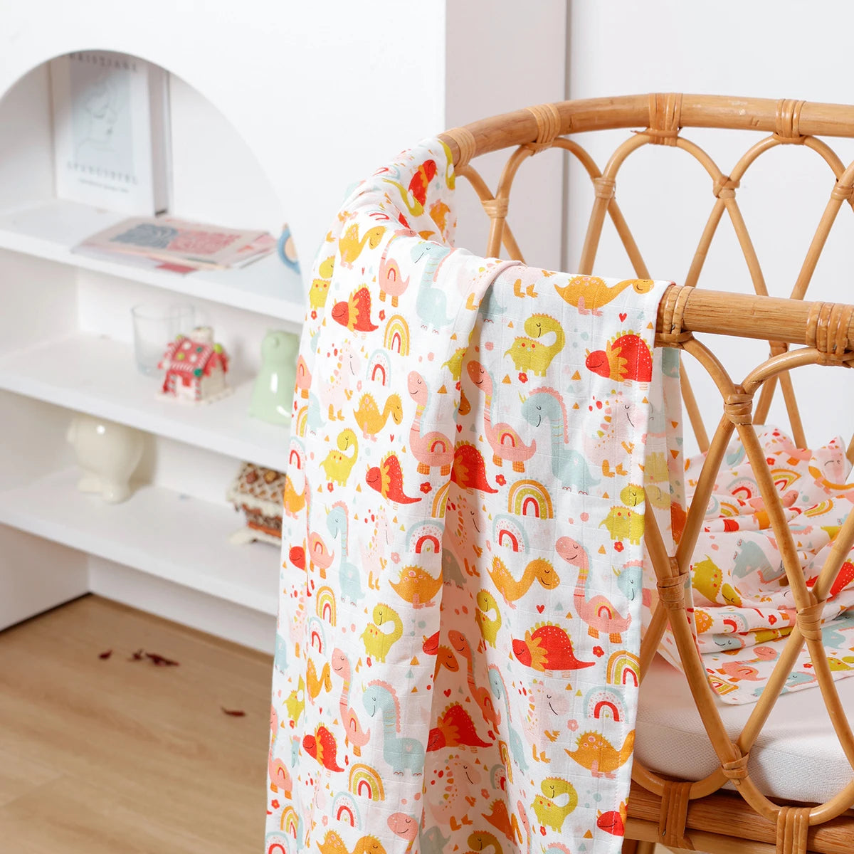 Kangobaby #My Soft Life# Hot Sale Bamboo Cotton Baby Muslin Swaddle Blanket Newborn Bath Towel Infant Wrap