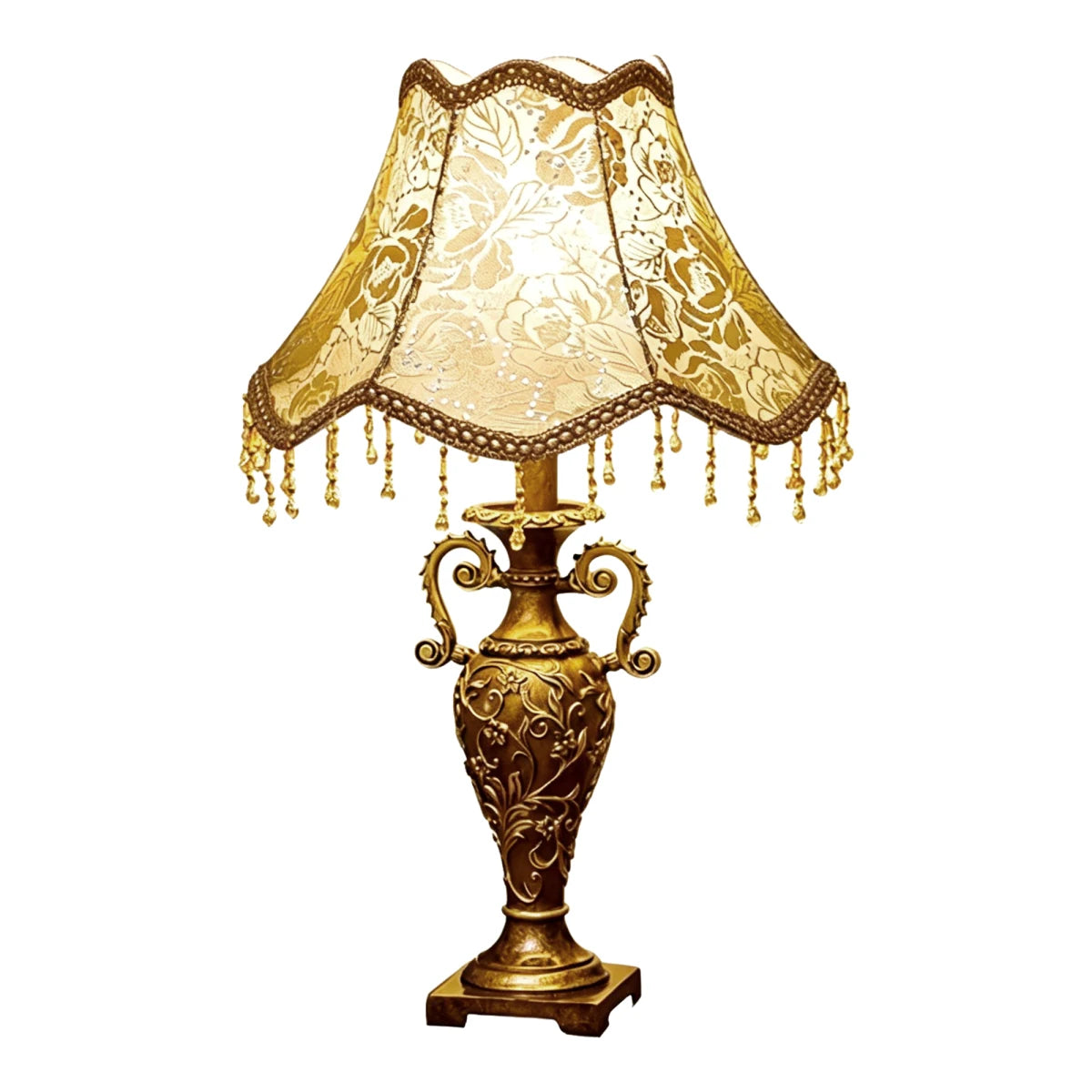 Classical Table Lamp Fabric Drum Shade And Antique brass Base ,American Decor Classic Bedside Desk Nightstand Table Lamp for Bedroom Living Room