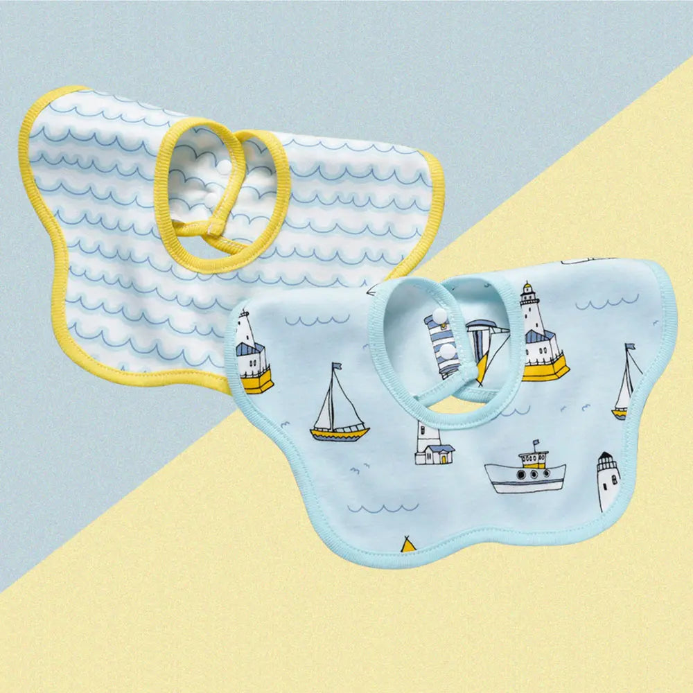 Insular 2pcs Baby Bibs 360 Degree Rotation Muslin Baby Kids Bandana Burp Cloth Soft Newborn Infant Saliva Towel Baby Stuff