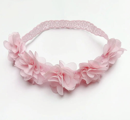New Vintage Girls Pearl Headband Vintage Baptism Headband Rhinestone Baby Headwear baby hair accessory First Birthday Costume